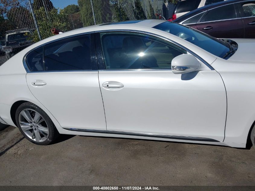 2009 Lexus Gs 450H VIN: JTHBC96S795019317 Lot: 40802650