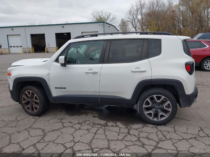 2017 Jeep Renegade Latitude 4X4 VIN: ZACCJBBB5HPF58758 Lot: 40802688