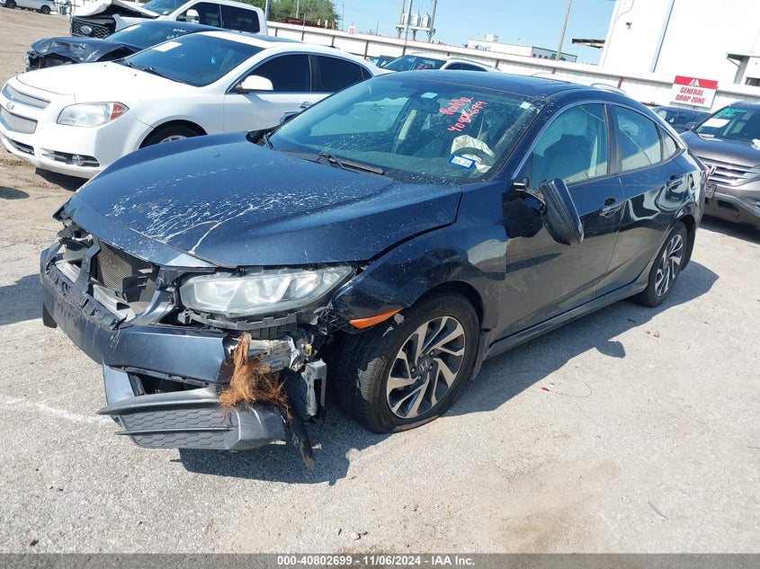 VIN 19XFC2F79JE014991 2018 HONDA CIVIC EX