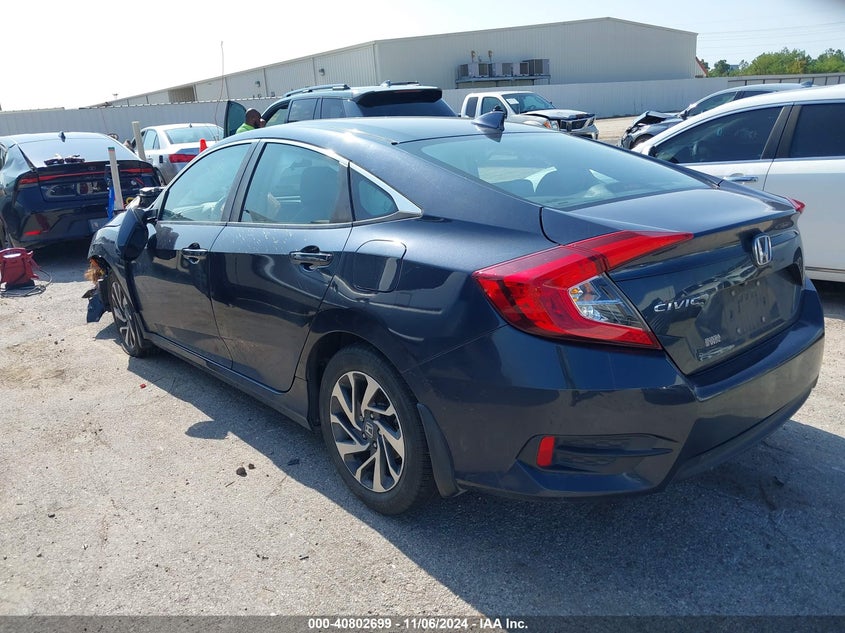 VIN 19XFC2F79JE014991 2018 HONDA CIVIC EX