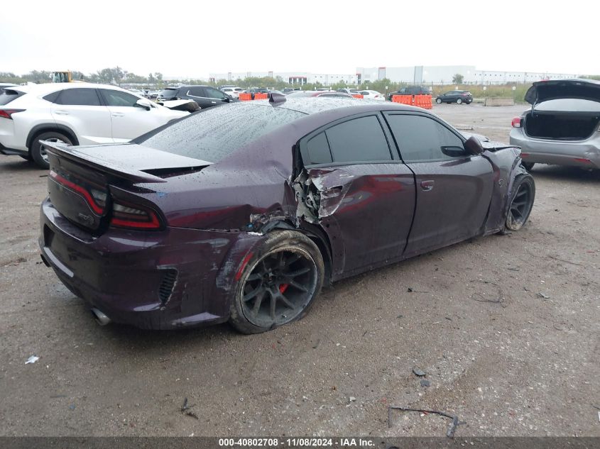 VIN 2C3CDXL95MH614794 2021 DODGE CHARGER no.4