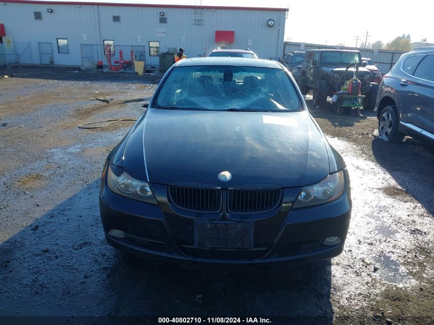 2007 BMW 328I VIN: WBAVA37577NL14678 Lot: 40802710