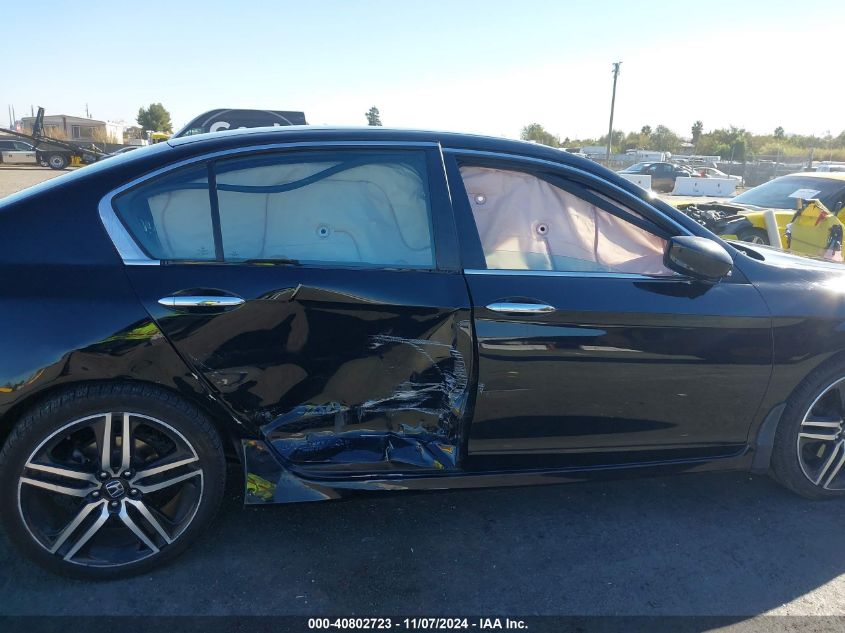 2017 Honda Accord Sport Se VIN: 1HGCR2F15HA007208 Lot: 40802723