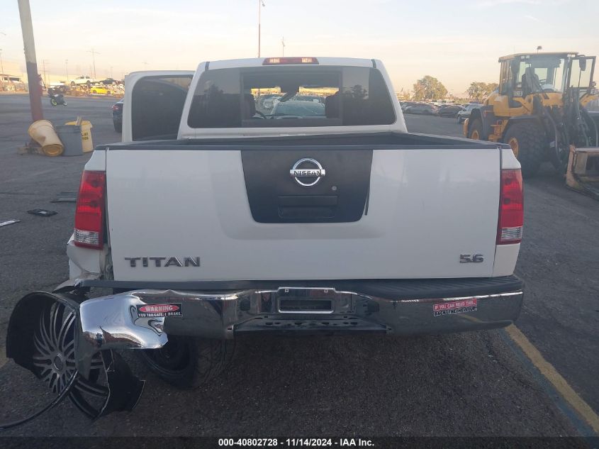 2006 Nissan Titan Xe VIN: 1N6AA07A26N573720 Lot: 40802728