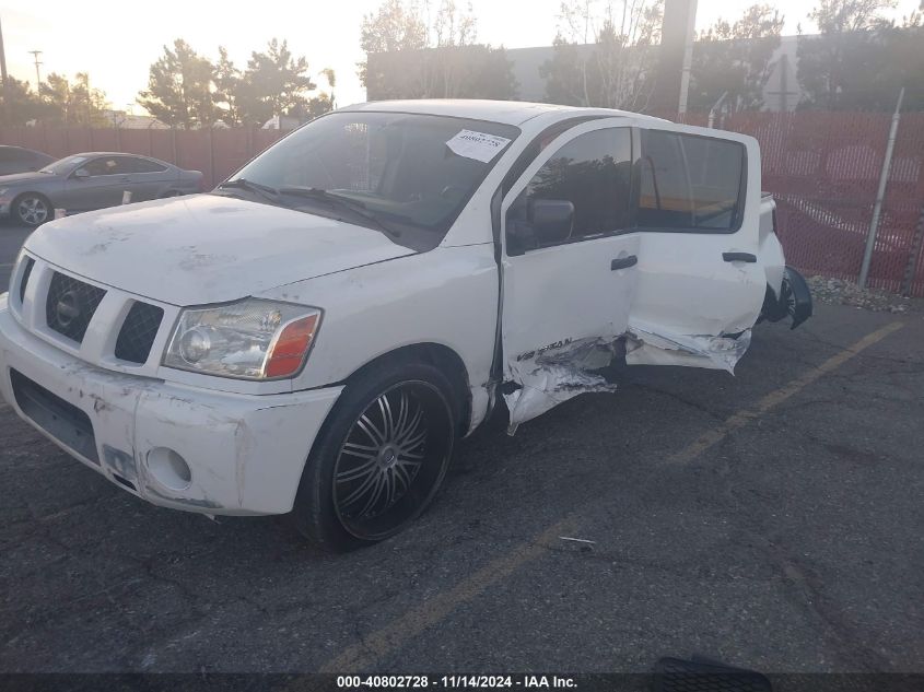 2006 Nissan Titan Xe VIN: 1N6AA07A26N573720 Lot: 40802728