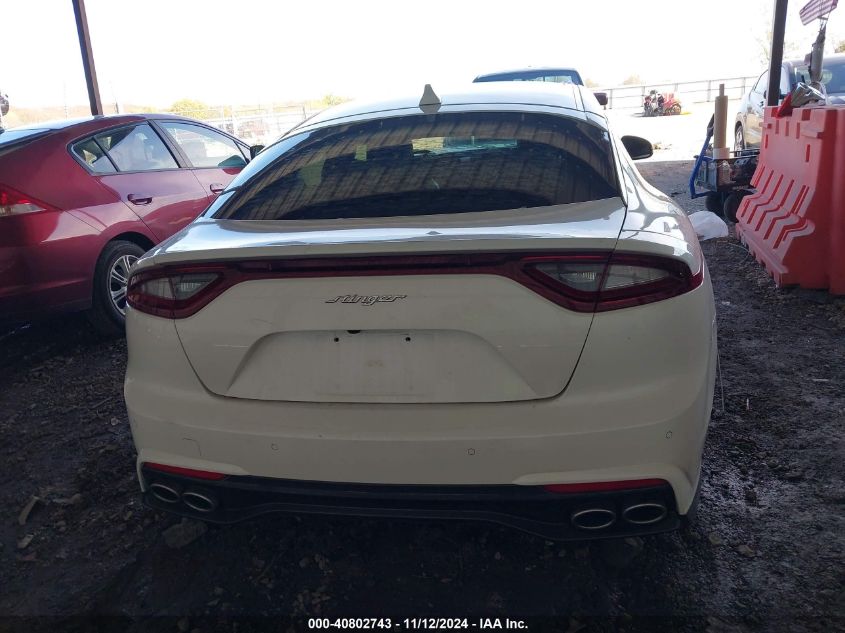 2019 Kia Stinger Premium VIN: KNAE25LA3K6059624 Lot: 40802743