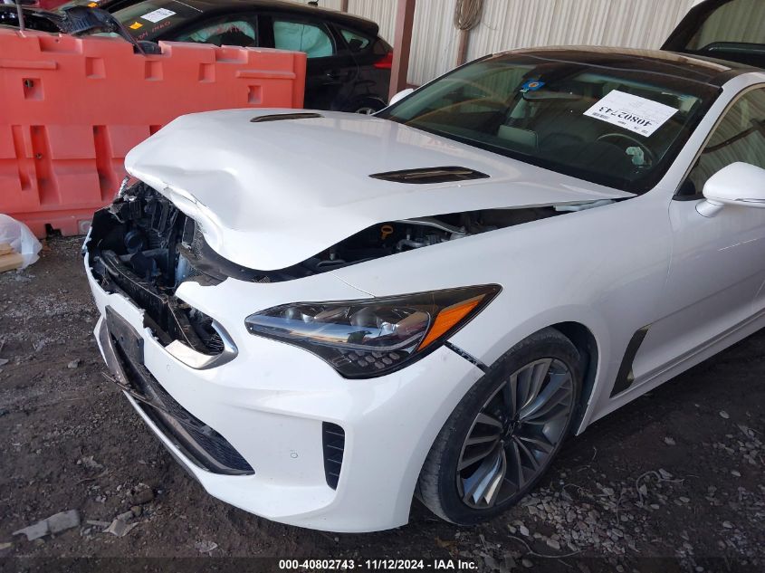 2019 Kia Stinger Premium VIN: KNAE25LA3K6059624 Lot: 40802743