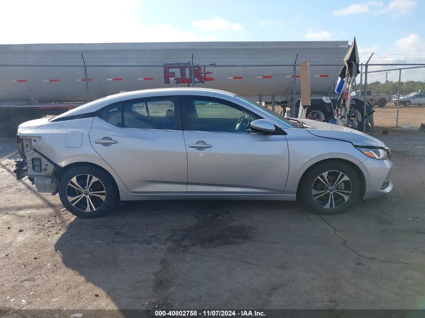 2021 Nissan Sentra Sv Xtronic Cvt VIN: 3N1AB8CV5MY237456 Lot: 40802758