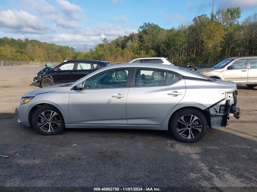 2021 Nissan Sentra Sv Xtronic Cvt VIN: 3N1AB8CV5MY237456 Lot: 40802758