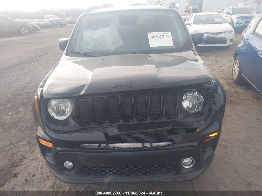 2019 Jeep Renegade Altitude Fwd VIN: ZACNJABB3KPK13123 Lot: 40802760