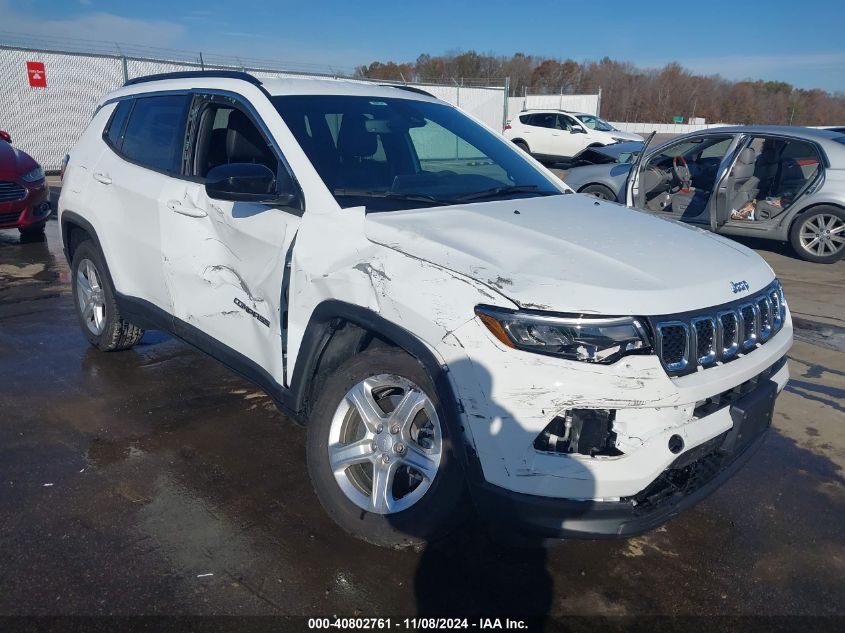 2023 Jeep Compass Latitude 4X4 VIN: 3C4NJDBNXPT570779 Lot: 40802761