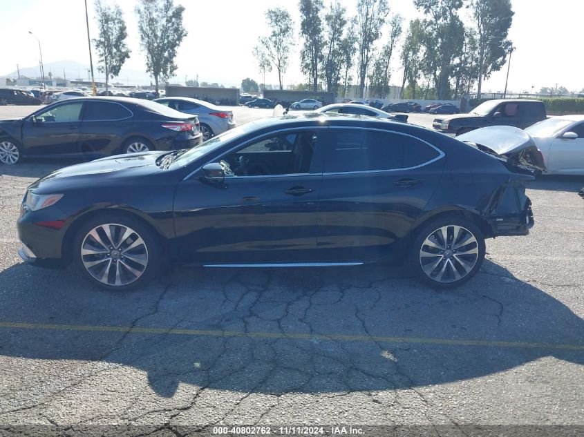 2019 Acura Tlx Tech Pkg VIN: 19UUB3F43KA000256 Lot: 40802762