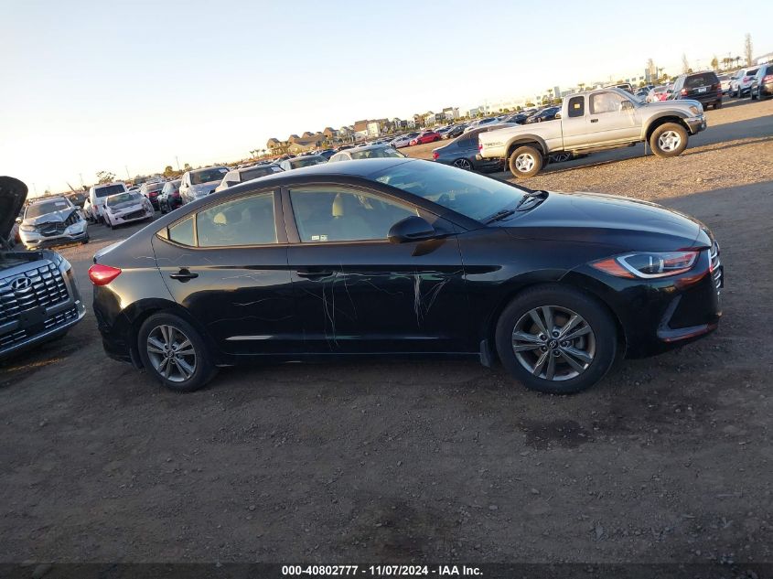 2018 HYUNDAI ELANTRA SEL - 5NPD84LF5JH376733