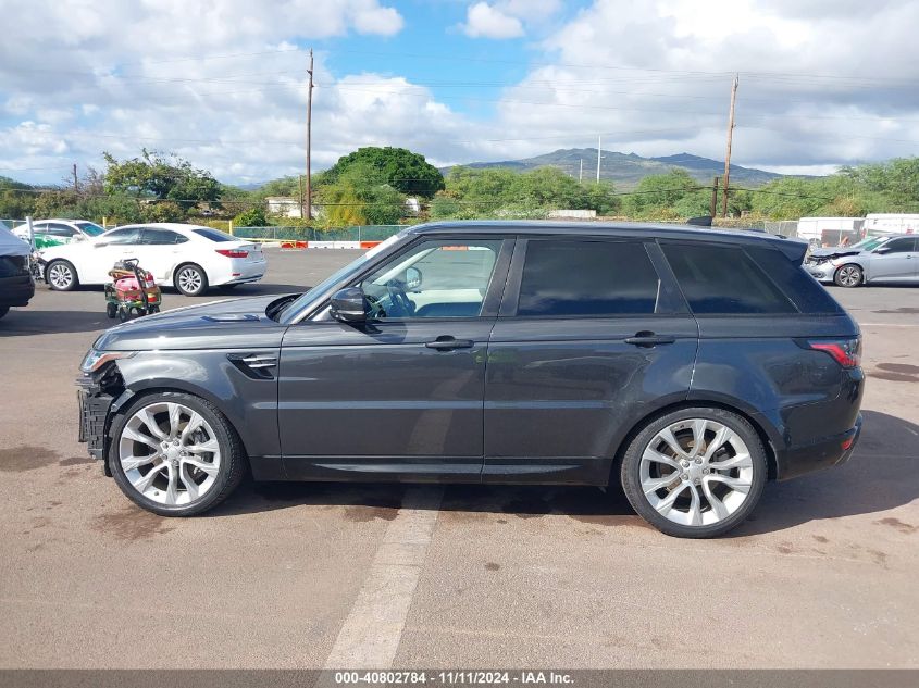 2019 Land Rover Range Rover Sport Hse VIN: SALWR2RV9KA423076 Lot: 40802784