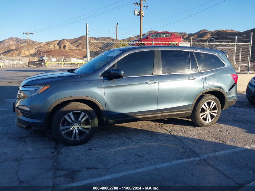 2016 Honda Pilot Ex VIN: 5FNYF5H4XGB027868 Lot: 40802788