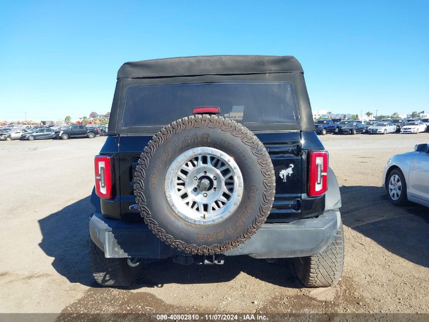 2021 Ford Bronco Outer Banks VIN: 1FMEE5DP6MLB08442 Lot: 40802810