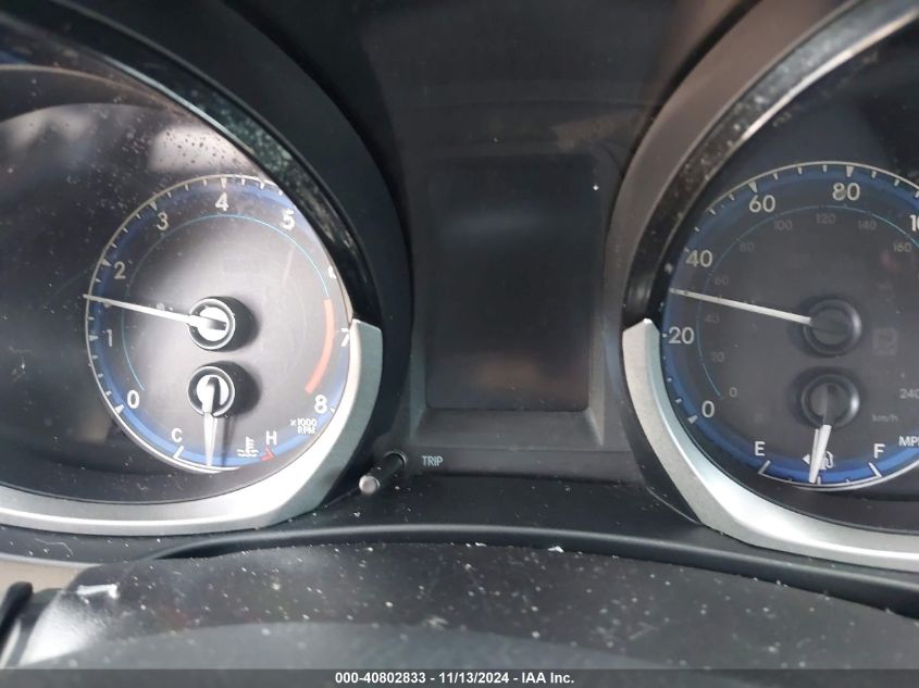 2016 Toyota Corolla S VIN: 5YFBURHE5GP475631 Lot: 40802833