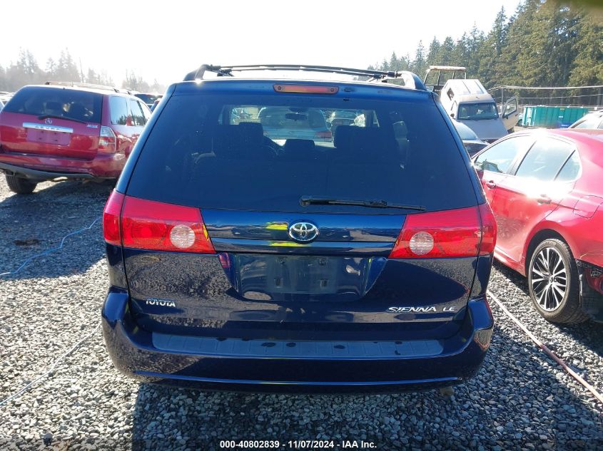 2006 Toyota Sienna Le VIN: 5TDZA23C46S587153 Lot: 40802839