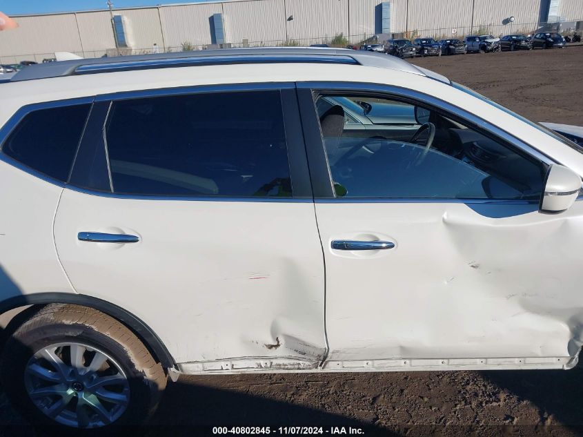 2019 Nissan Rogue Sv VIN: JN8AT2MV5KW372841 Lot: 40802845