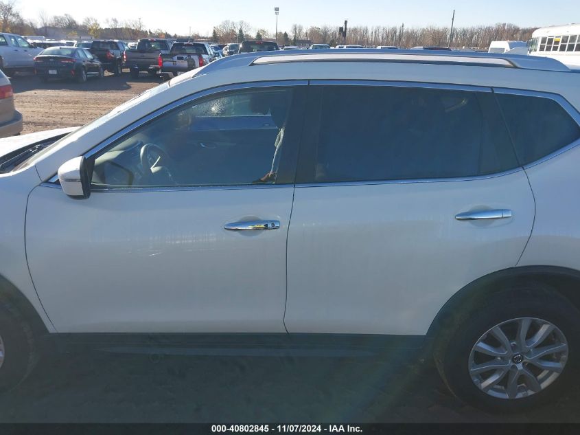 2019 Nissan Rogue Sv VIN: JN8AT2MV5KW372841 Lot: 40802845