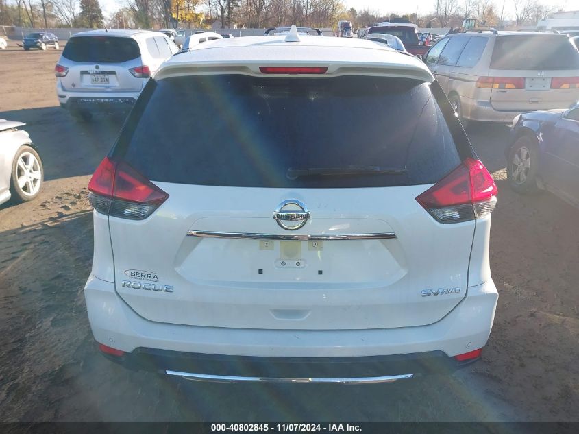 2019 Nissan Rogue Sv VIN: JN8AT2MV5KW372841 Lot: 40802845