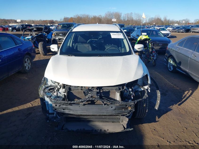 2019 Nissan Rogue Sv VIN: JN8AT2MV5KW372841 Lot: 40802845