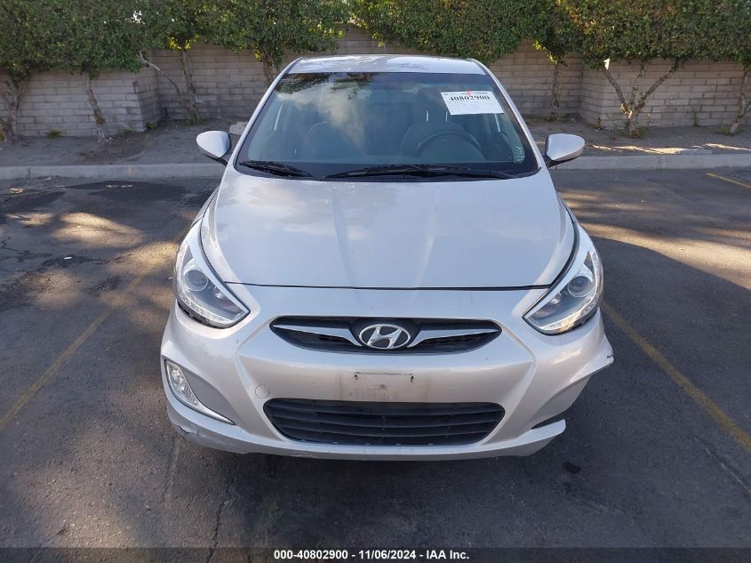 2014 Hyundai Accent Gls VIN: KMHCU4AE3EU591701 Lot: 40802900