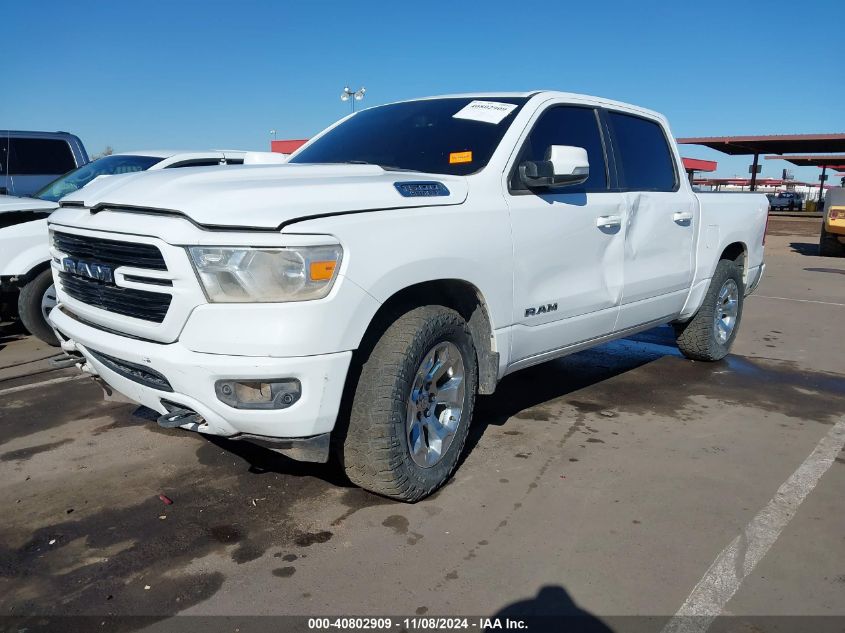 VIN 1C6SRFFT3KN624715 2019 RAM 1500, Big Horn/Lone... no.2