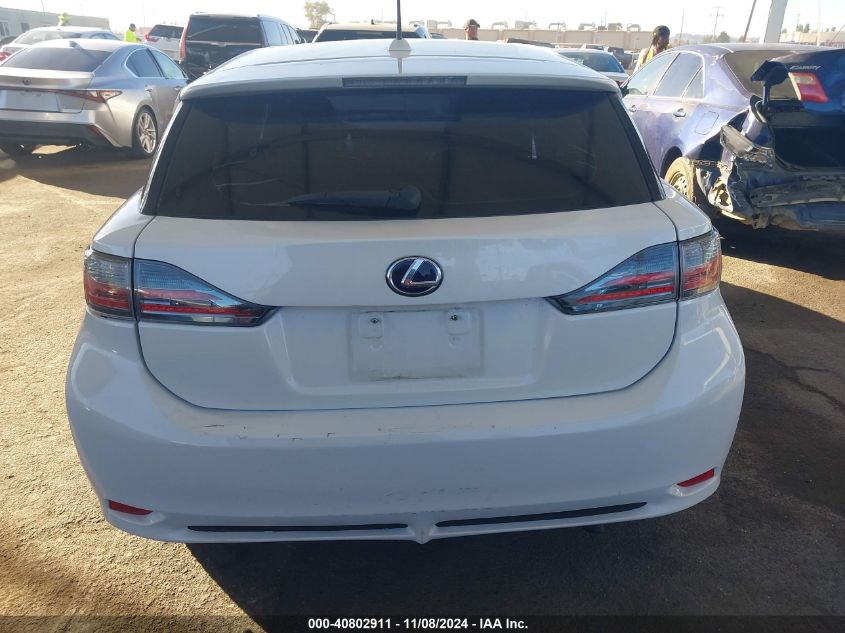 2013 Lexus Ct 200H VIN: JTHKD5BH5D2171171 Lot: 40802911