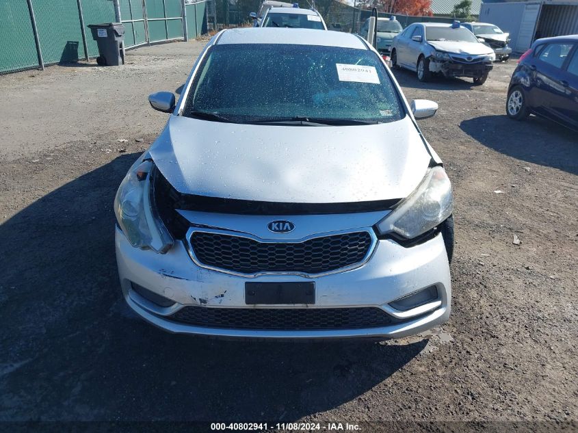 2016 Kia Forte Lx VIN: KNAFX4A6XG5526453 Lot: 40802941