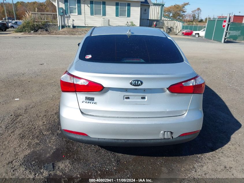 2016 Kia Forte Lx VIN: KNAFX4A6XG5526453 Lot: 40802941