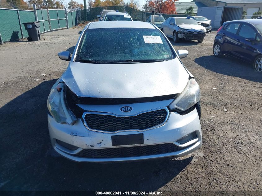 2016 Kia Forte Lx VIN: KNAFX4A6XG5526453 Lot: 40802941