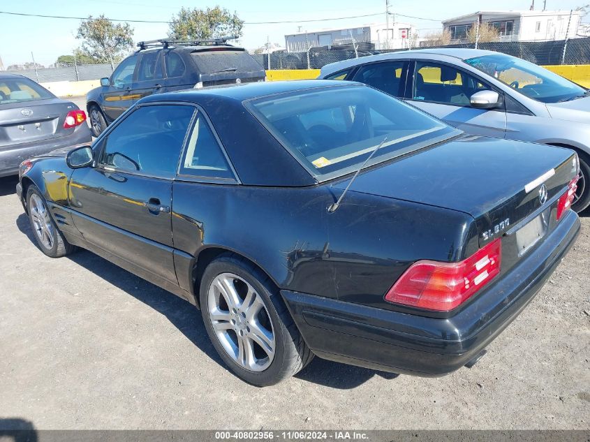 1999 Mercedes-Benz Sl 500 VIN: WDBFA68F8XF177288 Lot: 40802956