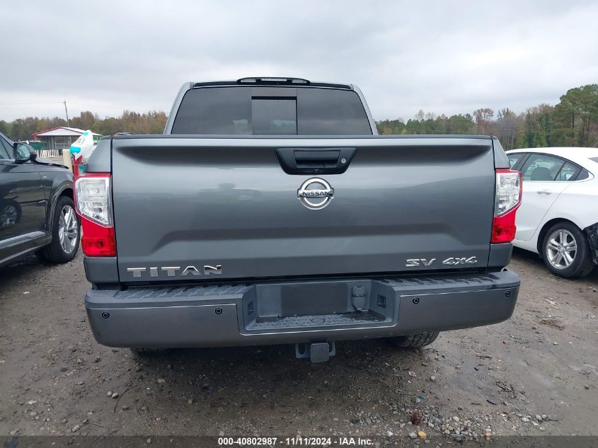 2017 Nissan Titan Sv VIN: 1N6AA1E57HN552831 Lot: 40802987