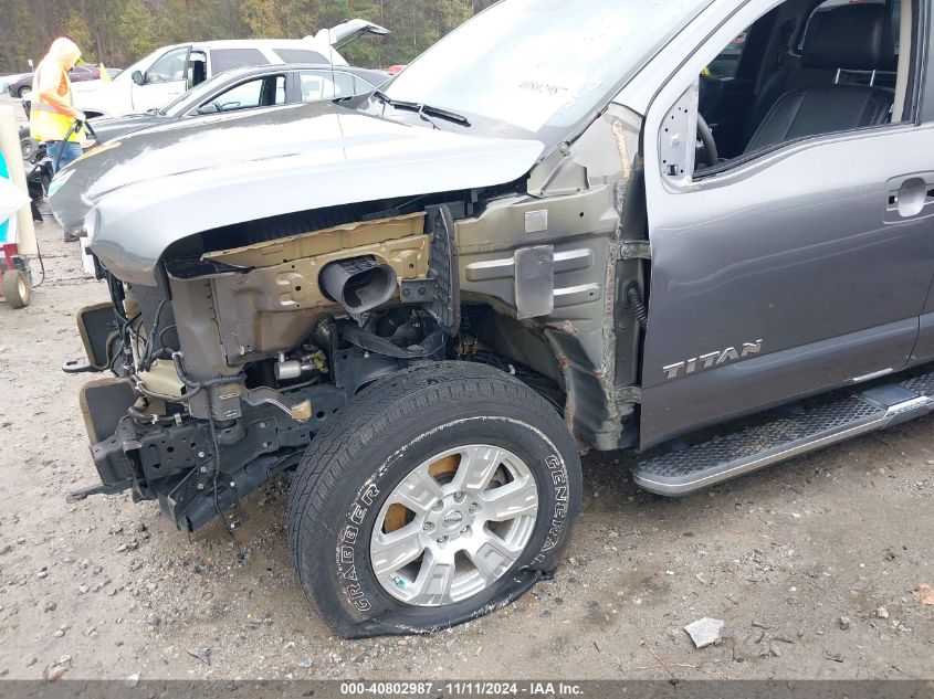 2017 NISSAN TITAN SV - 1N6AA1E57HN552831