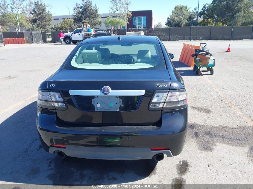 2008 Saab 9-3 Aero VIN: YS3FH41U281113832 Lot: 40802990