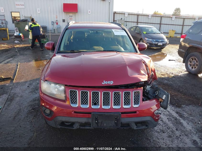 2014 Jeep Compass Latitude VIN: 1C4NJDEB7ED615956 Lot: 40802999