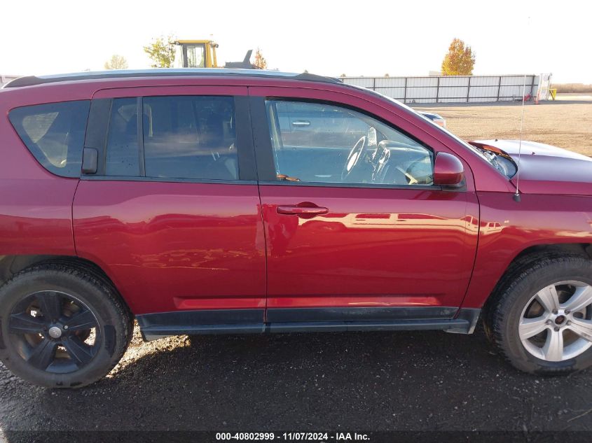 2014 Jeep Compass Latitude VIN: 1C4NJDEB7ED615956 Lot: 40802999