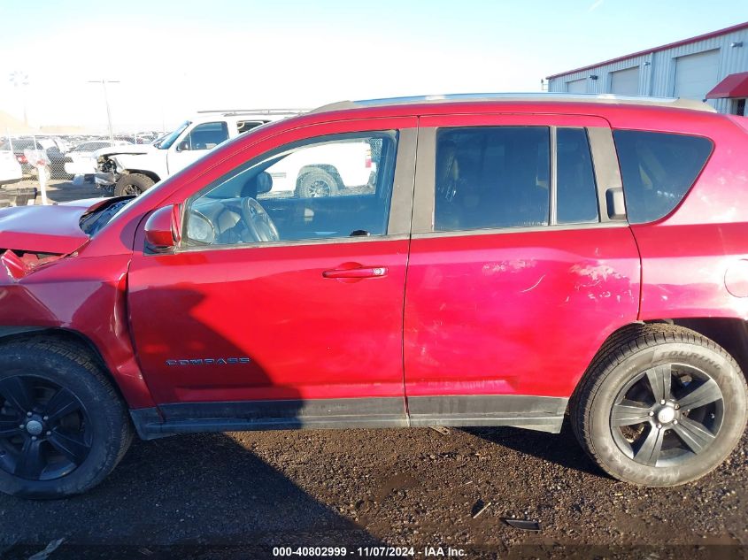 2014 Jeep Compass Latitude VIN: 1C4NJDEB7ED615956 Lot: 40802999