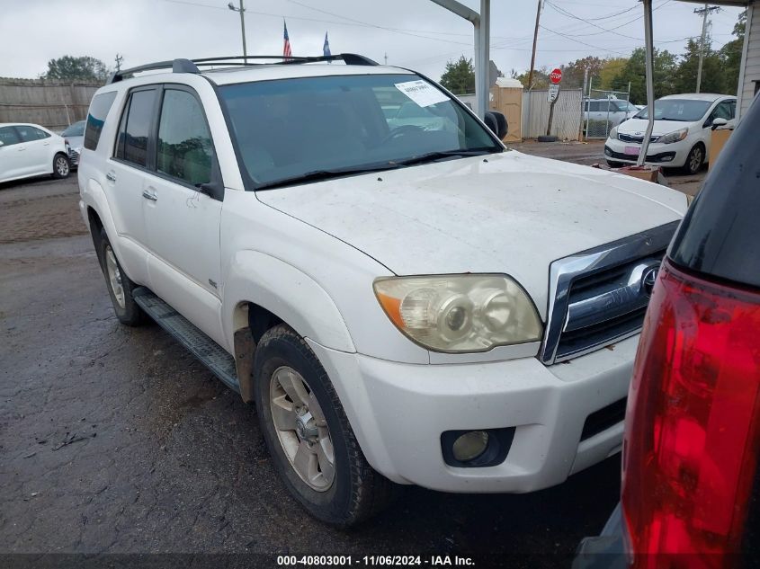 2007 Toyota 4Runner Sr5 V6 VIN: JTEZU14R970095626 Lot: 40803001