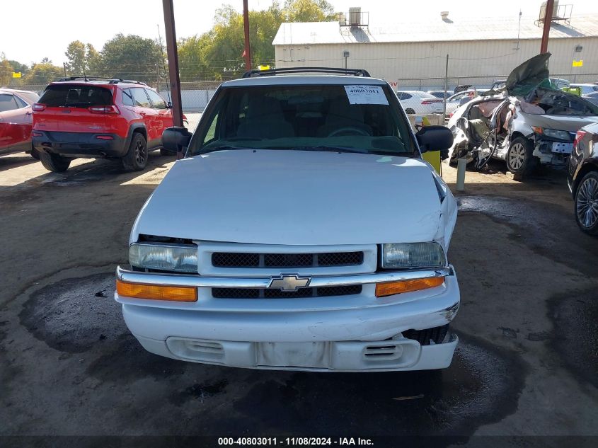 2002 Chevrolet Blazer Ls VIN: 1GNCS18W92K121193 Lot: 40803011