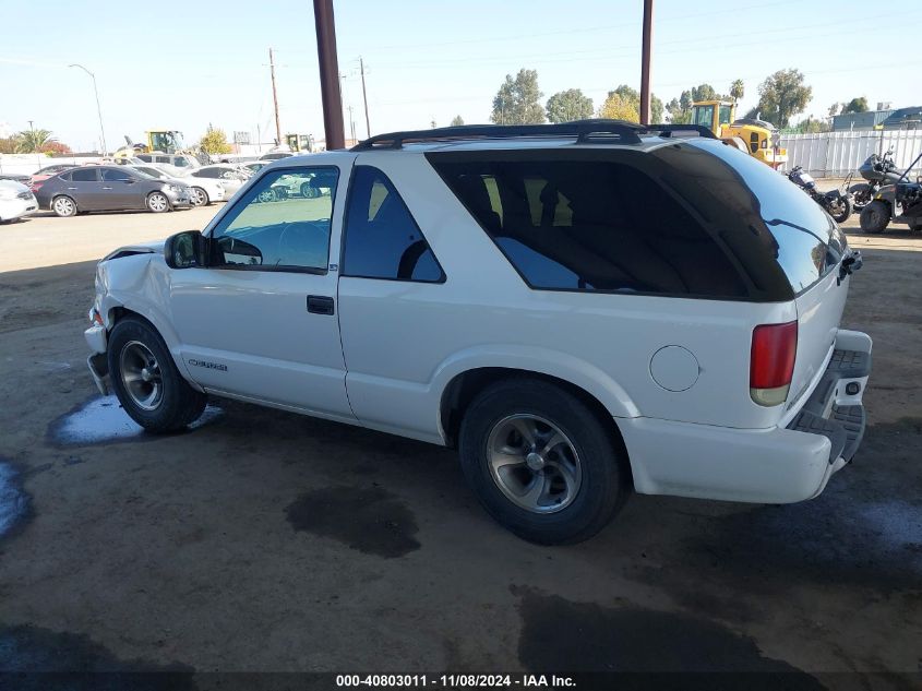 2002 Chevrolet Blazer Ls VIN: 1GNCS18W92K121193 Lot: 40803011