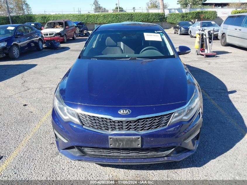 2019 Kia Optima Lx VIN: 5XXGT4L38KG334202 Lot: 40803046