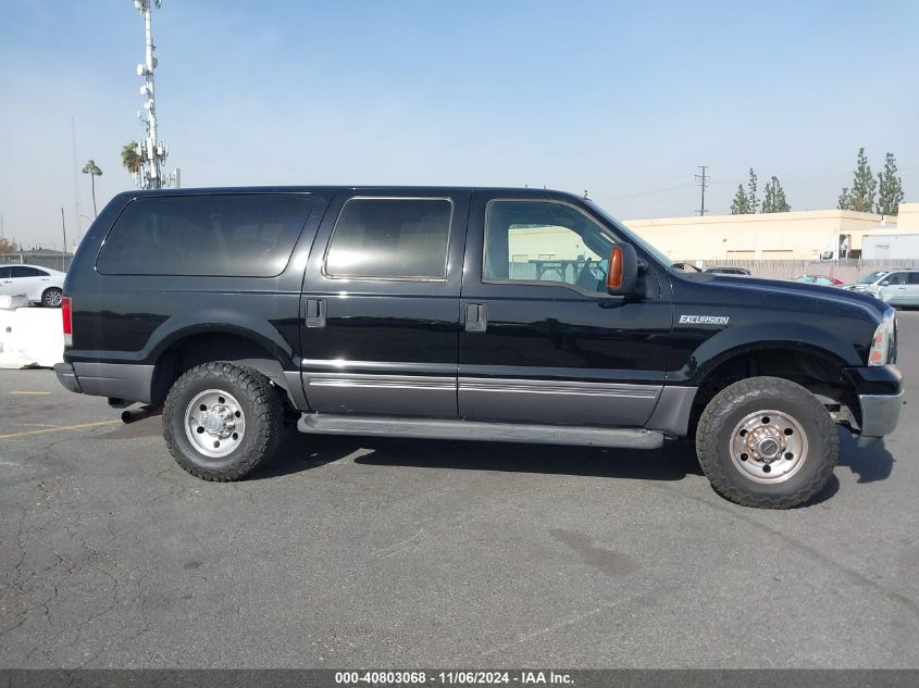 2005 Ford Excursion Xls/Xlt VIN: 1FMSU41P35EA31247 Lot: 40803068