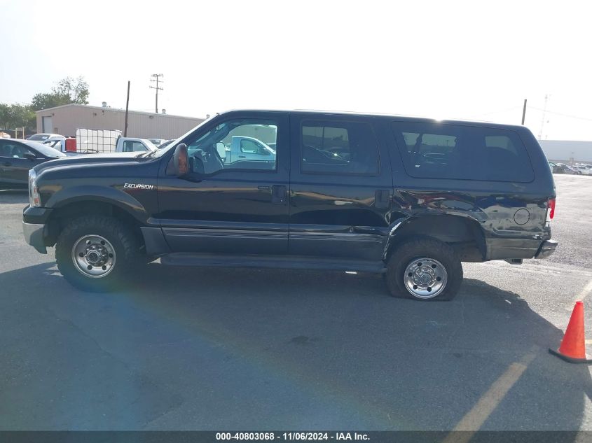 2005 Ford Excursion Xls/Xlt VIN: 1FMSU41P35EA31247 Lot: 40803068