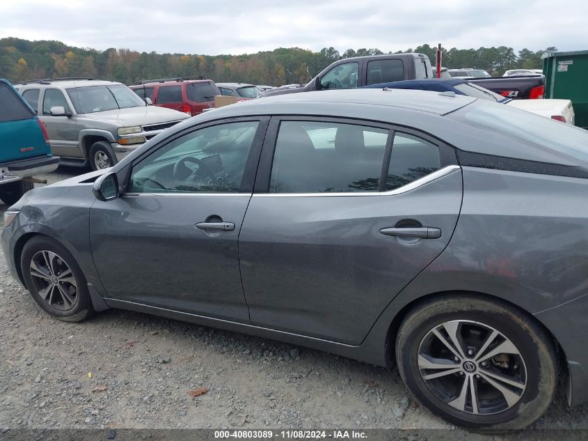 2021 Nissan Sentra Sv Xtronic Cvt VIN: 3N1AB8CV4MY211835 Lot: 40803089