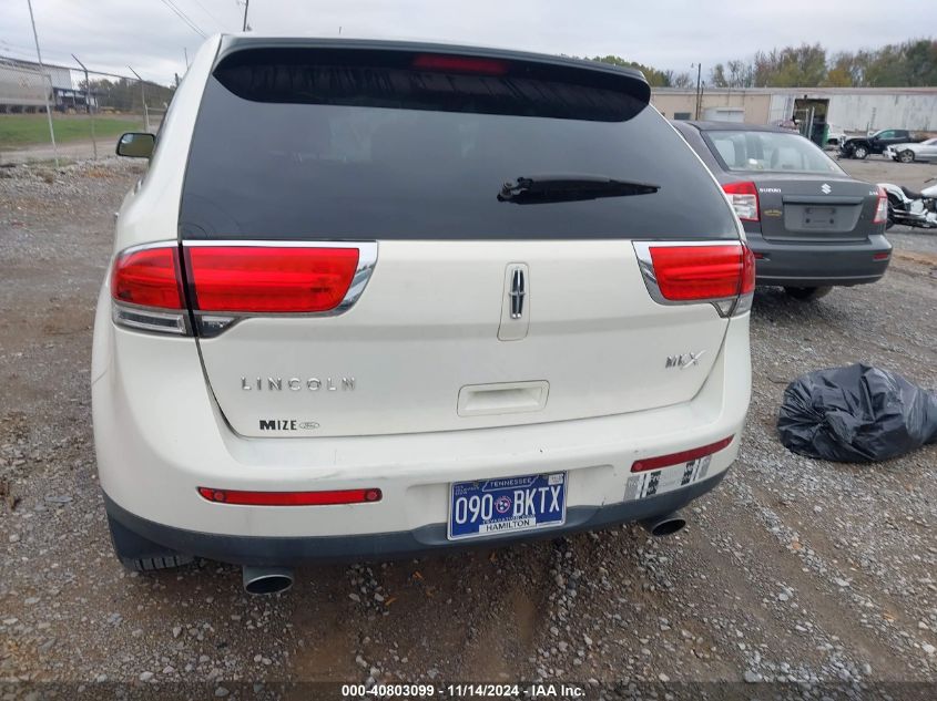 2013 Lincoln Mkx VIN: 2LMDJ6JK1DBL27738 Lot: 40803099