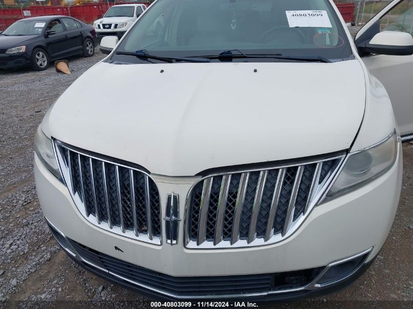 2013 Lincoln Mkx VIN: 2LMDJ6JK1DBL27738 Lot: 40803099