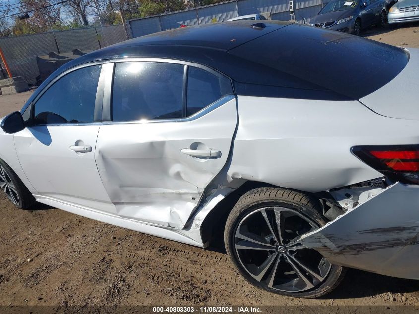 2020 Nissan Sentra Sr Xtronic Cvt VIN: 3N1AB8DV4LY217079 Lot: 40803303