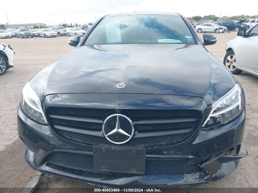 2019 Mercedes-Benz C 300 VIN: 55SWF8DB1KU311166 Lot: 40803465